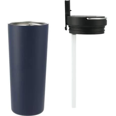 Thor Copper Insulated Tumbler 24oz Flip Straw Lid 8 of 47