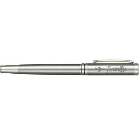 Recycled Stainless Steel Rollerball Pen