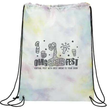 Tie Dyed Drawstring Bag 7 of 9