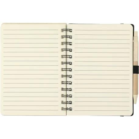 5" x 7" FSC® Mix Wheat Straw Notebook with Pen 3 of 8