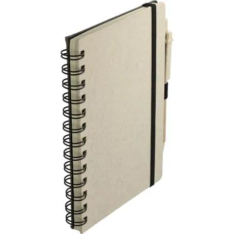 5" x 7" FSC® Mix Wheat Straw Notebook with Pen 7 of 8