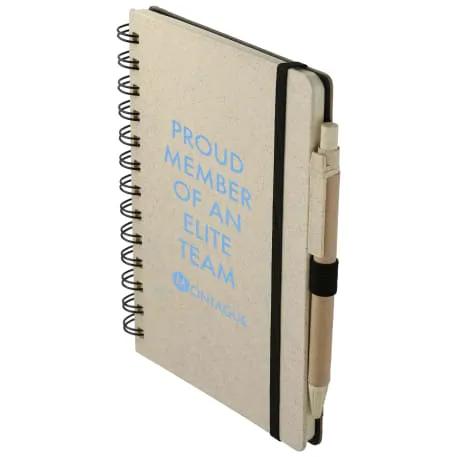 5" x 7" FSC® Mix Wheat Straw Notebook with Pen 4 of 8