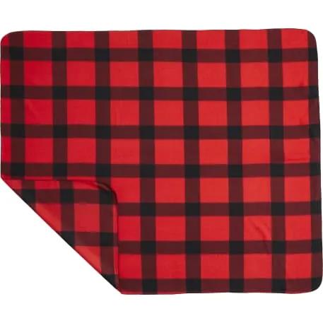 Buffalo Plaid Fleece Blanket 5 of 14