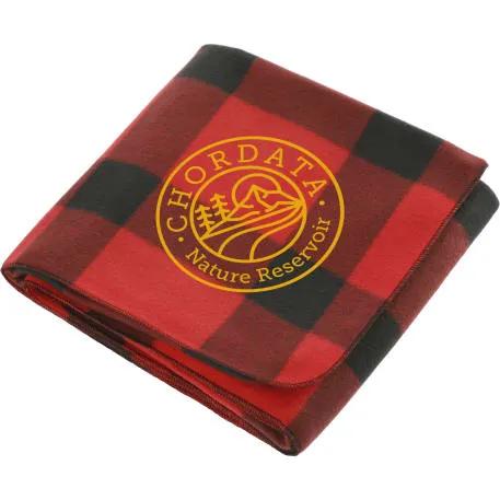 Buffalo Plaid Fleece Blanket 7 of 14