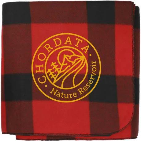 Buffalo Plaid Fleece Blanket 1 of 14