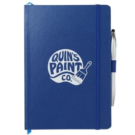 6" x 8.5" FSC® Mix Crown Journal with Pen-Stylus 1 of 3