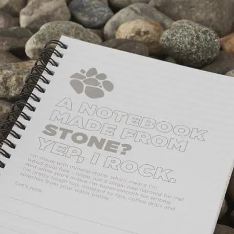 5” x 7” Mineral Stone Field Spiral  Notebook 6 of 10