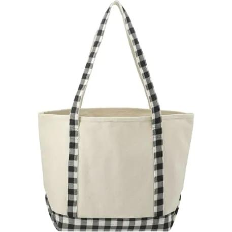 Buffalo Plaid 18oz Cotton Boat Tote 8 of 19