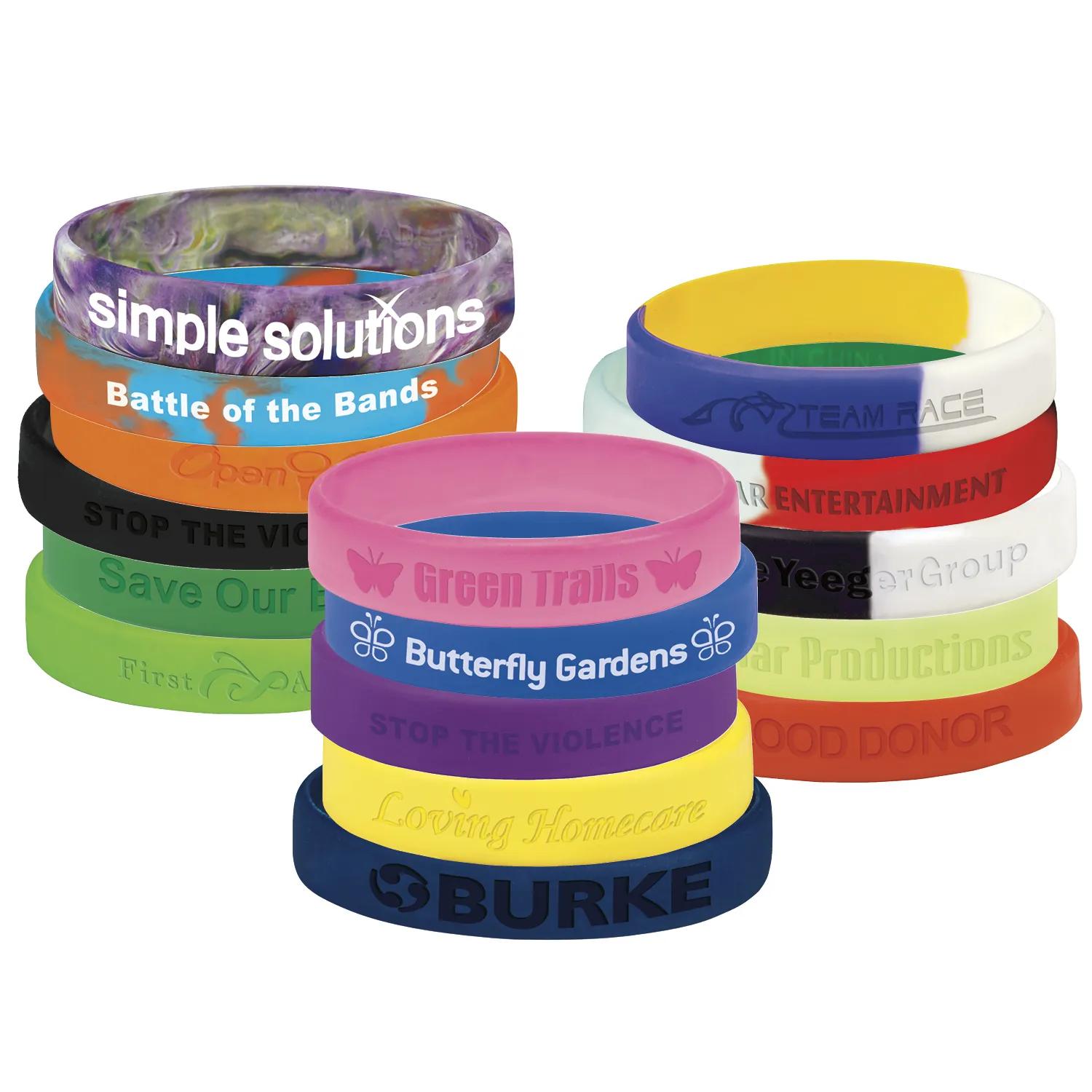 Silicone Awareness Wrist Band 5 of 51