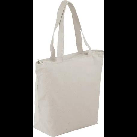 Maine 8oz Cotton Canvas Zippered Tote 5 of 12