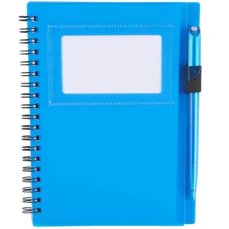 5.5" x 7" FSC® Mix Star Spiral Notebook with Pen 4 of 8