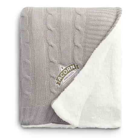 Field & Co.® Cable Knit Sherpa Blanket 19 of 28