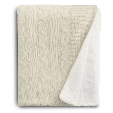 Field & Co.® Cable Knit Sherpa Blanket 6 of 28