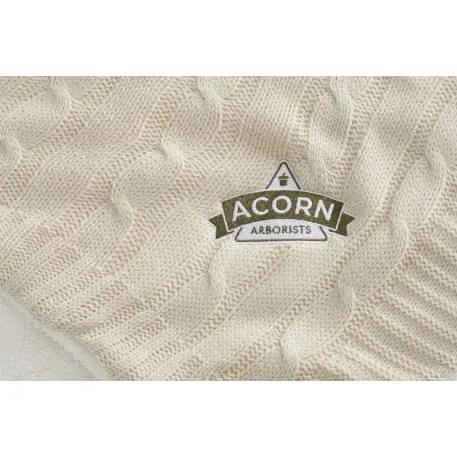 Field & Co.® Cable Knit Sherpa Blanket 20 of 28