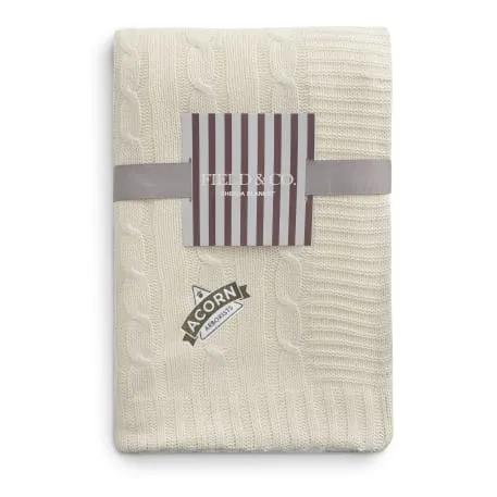 Field & Co.® Cable Knit Sherpa Blanket 7 of 28