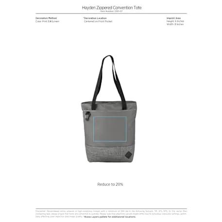 Hayden Zippered Convention Tote 4 of 6