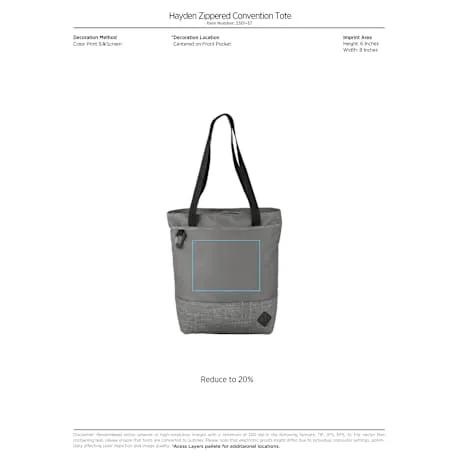 Hayden Zippered Convention Tote 5 of 6