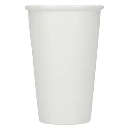 Dimple Double Wall Ceramic Cup 10oz 16 of 24