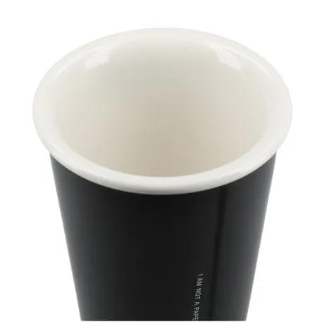 Dimple Double Wall Ceramic Cup 10oz 5 of 24