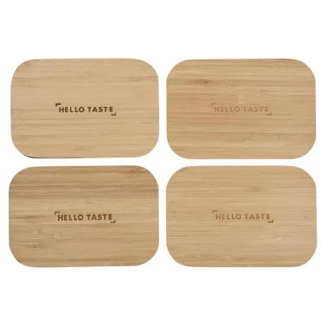 Bamboo Fiber Lunch Box with Cutting Board Lid 16 of 27
