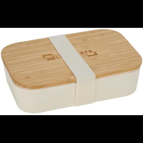 Bamboo Fiber Lunch Box with Cutting Board Lid 6 of 27