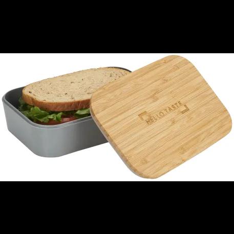 Bamboo Fiber Lunch Box with Cutting Board Lid 22 of 27