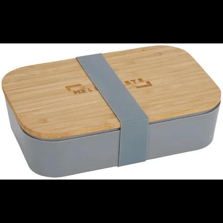 Bamboo Fiber Lunch Box with Cutting Board Lid 21 of 27