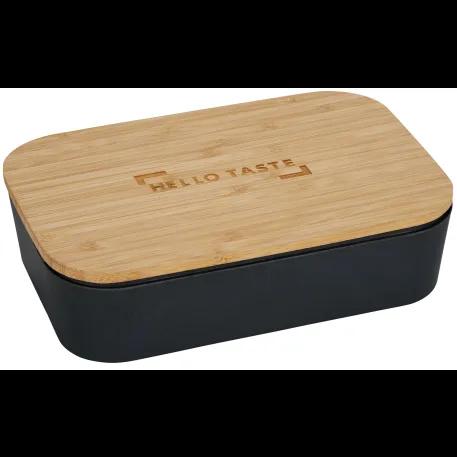 Bamboo Fiber Lunch Box with Cutting Board Lid 15 of 27