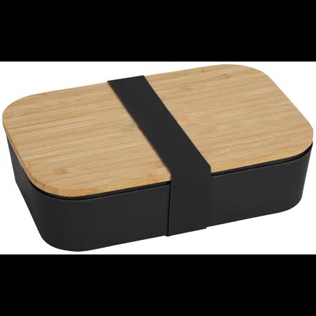 Bamboo Fiber Lunch Box with Cutting Board Lid 10 of 27