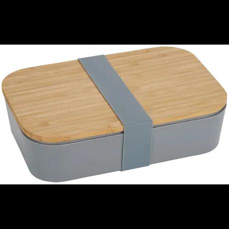 Bamboo Fiber Lunch Box with Cutting Board Lid 18 of 27