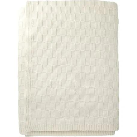 Made*Here New York Basketweave Cotton Blanket 3 of 5