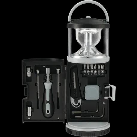 15 piece Tool Kit with Multi Function Lantern 1 of 4