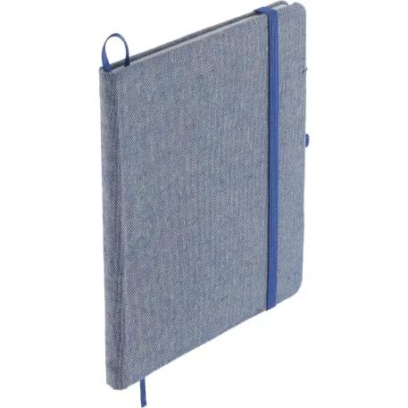 5" x 7" FSC® Mix Recycled Cotton Bound Notebook 2 of 13