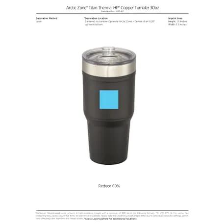 Arctic Zone® Titan Thermal HP® Copper Tumbler 30oz 16 of 21