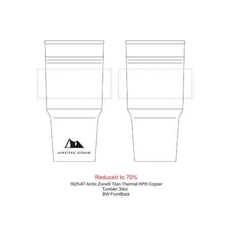 Arctic Zone® Titan Thermal HP® Copper Tumbler 30oz 18 of 21