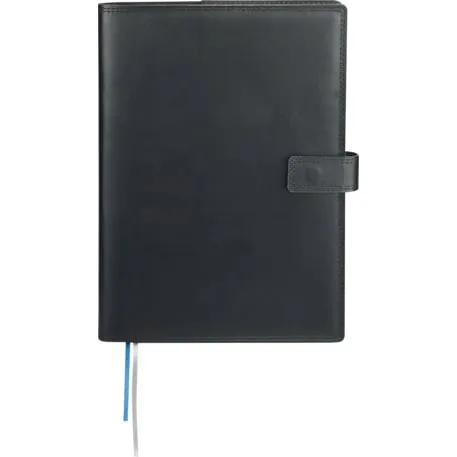 7" x 10" FSC® Mix Uptown Refillable Leather Journa 2 of 3