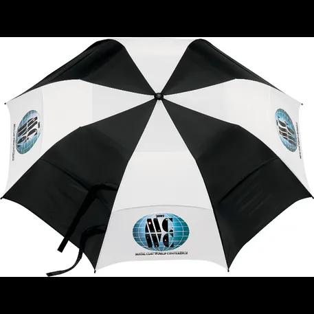 58" Vented Auto Open Folding Golf Umbrella 3 of 29