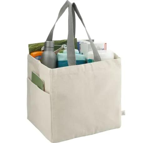 Organic 14oz Cotton Shopper Tote 2 of 6