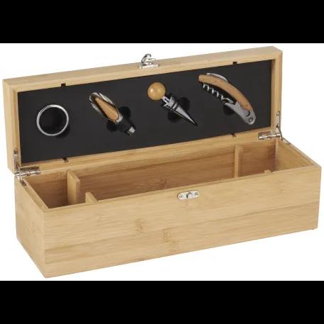 Bamboo Wine Case Set 3 of 6