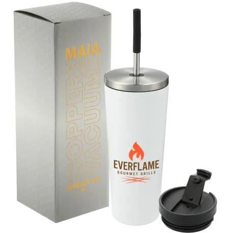 Maia 2-in-1 Copper Vacuum Tumbler Kit 24oz