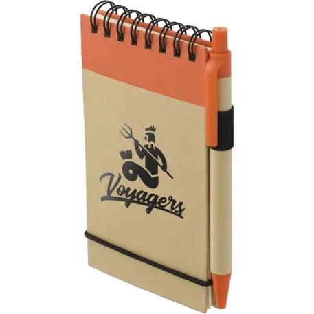 5" x 4" FSC® Mix Recycled Jotter with Pen 14 of 29