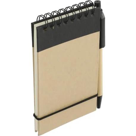 5" x 4" FSC® Mix Recycled Jotter with Pen 12 of 29
