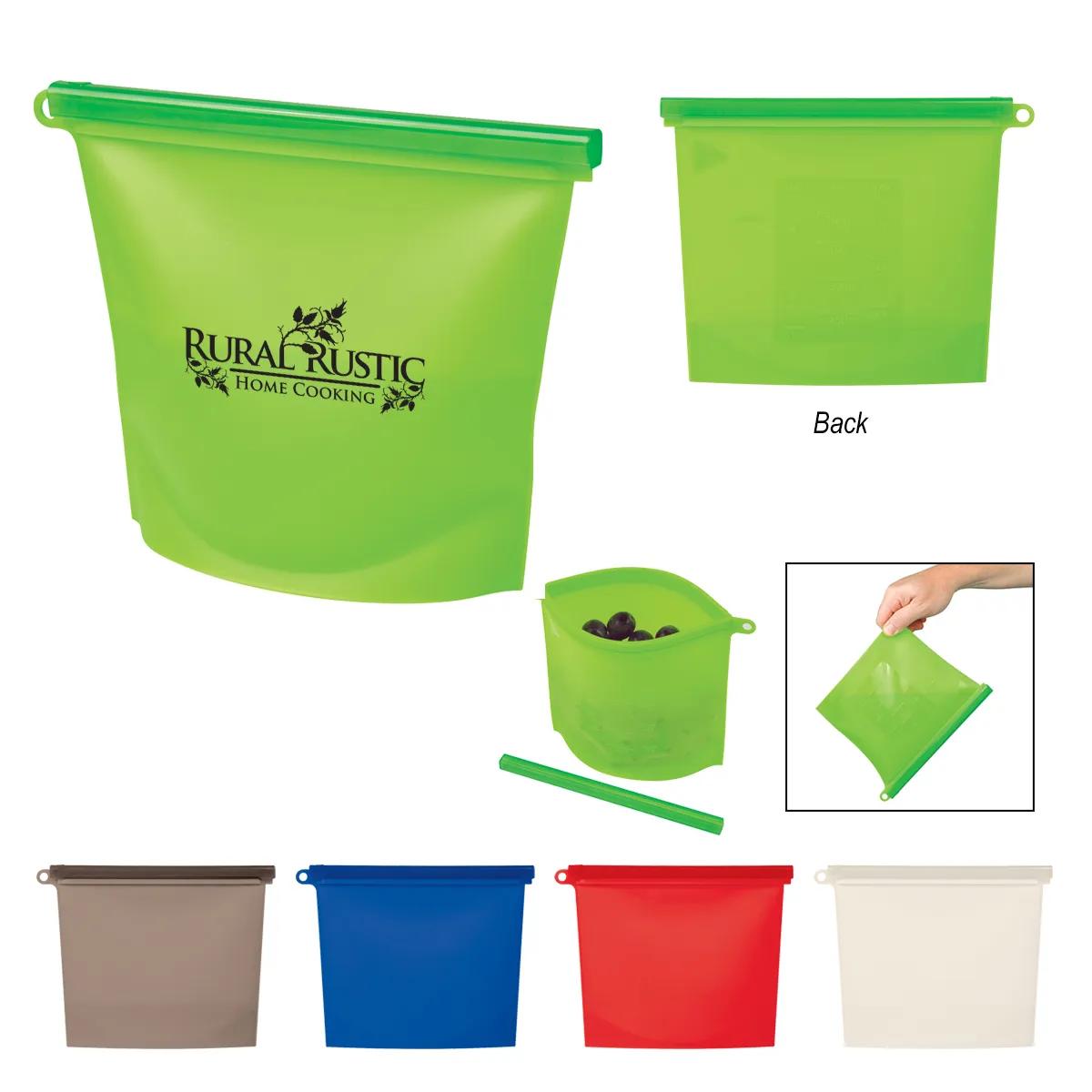 Reusable Food Bag With Plastic Slider 5 of 5