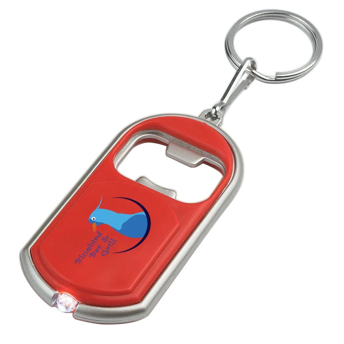 Bottle Opener Key Chain With LED Light 4 of 6