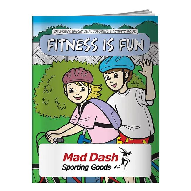 Coloring Book: Fitness is Fun 2 of 4
