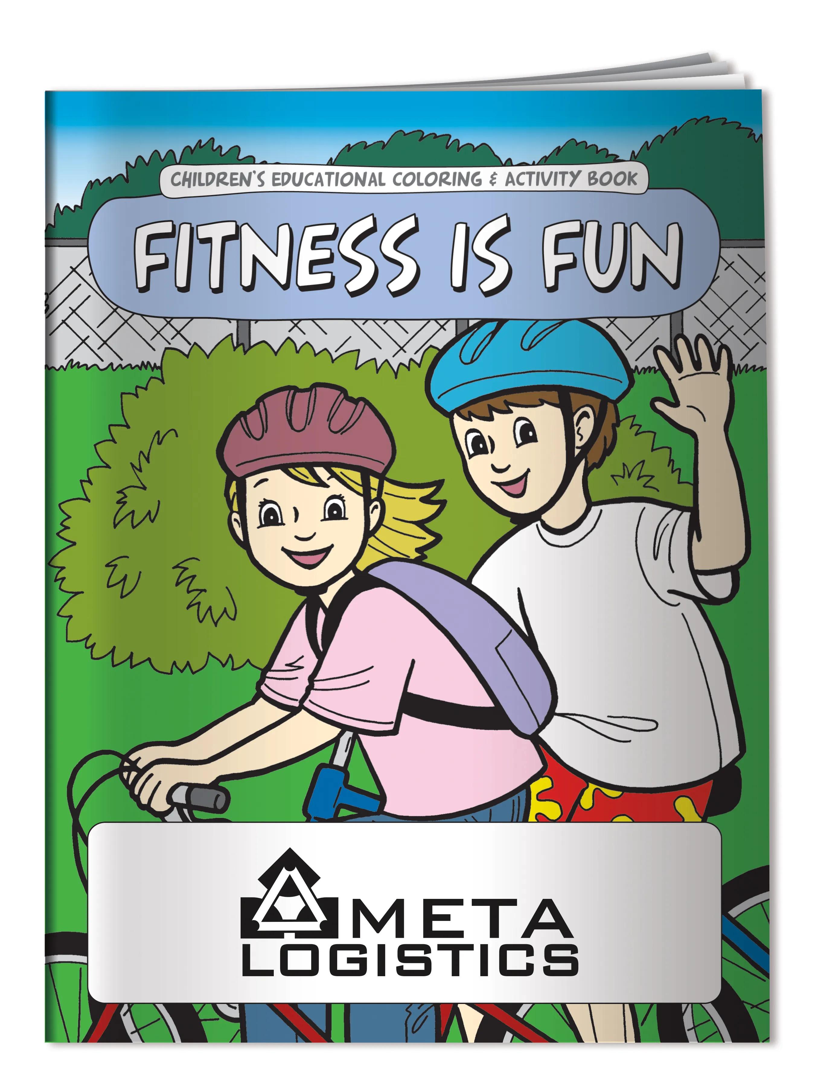 Coloring Book: Fitness is Fun 4 of 4
