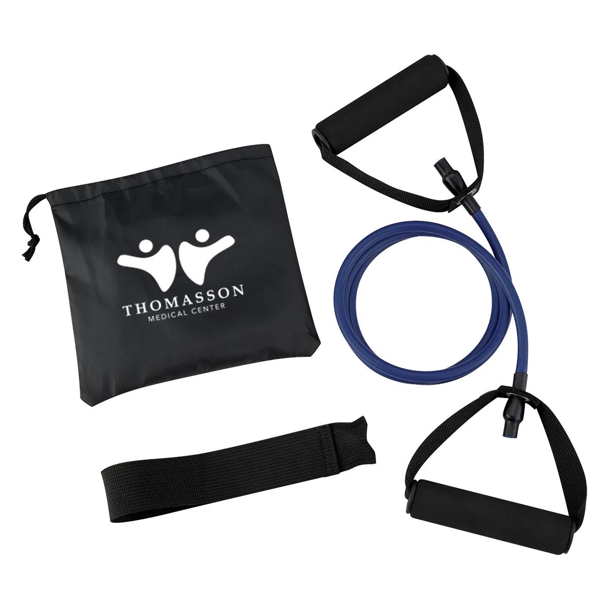 Yoga Stretch Band In Carry Pouch 1 of 3