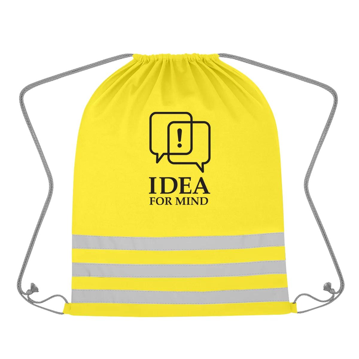 Reflective Safety Drawstring Bag 3 of 3