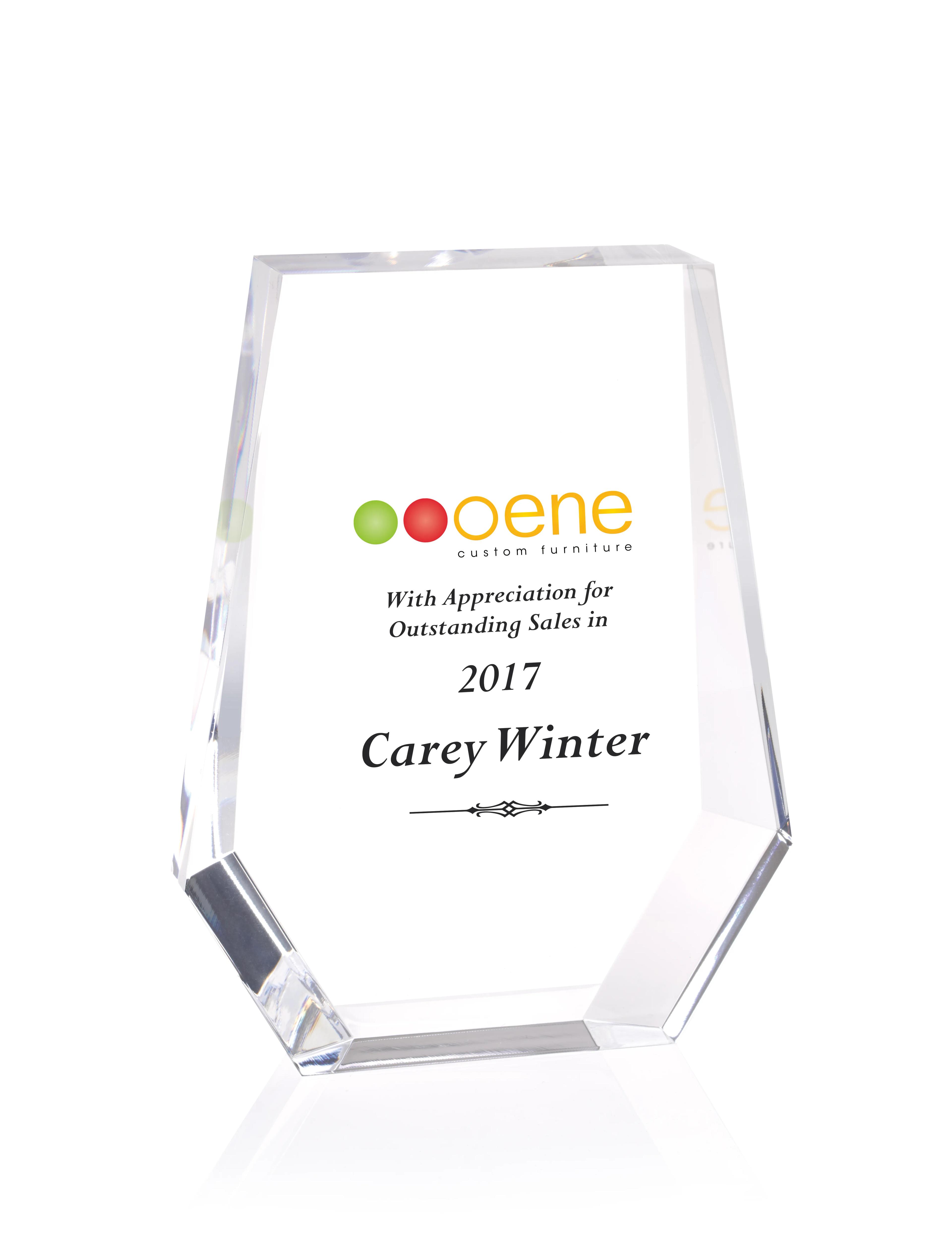 Acrylic Shield Award 8 of 11