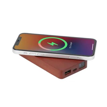 FSC® 100% Wood MagClick™ Fast Wireless Power Bank 3 of 8